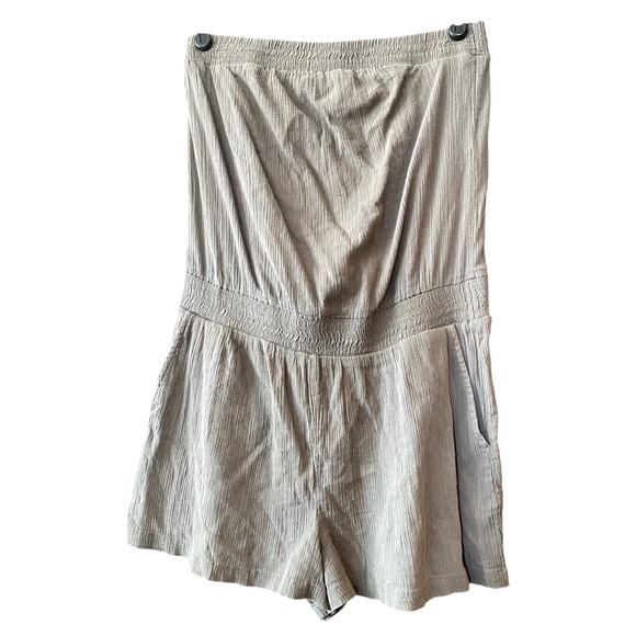 Joie Strapless Grey Romper Size XS - Picture 1 of 6